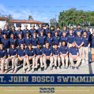 2026 Bosco Swim Team Photo - A la Carte