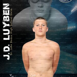 J.D. Luyben - 2026 Swim - Individual Photo 1 - A la Carte