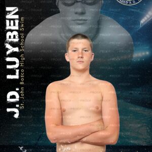 J.D. Luyben - 2026 Swim - Individual Photo 3 - A la Carte