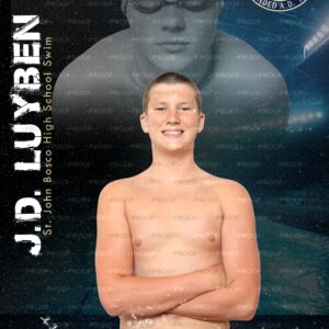 J.D. Luyben - 2026 Swim - Individual Photo 4 - A la Carte