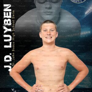 J.D. Luyben - 2026 Swim - Individual Photo 6 - A la Carte