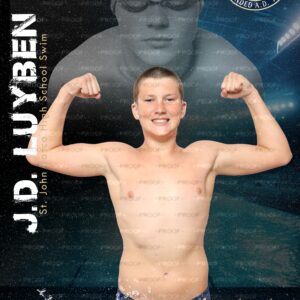 J.D. Luyben - 2026 Swim - Individual Photo 8 - A la Carte