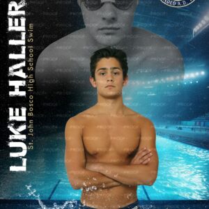 Luke Haller - 2026 Swim - Individual Photo 1 - A la Carte