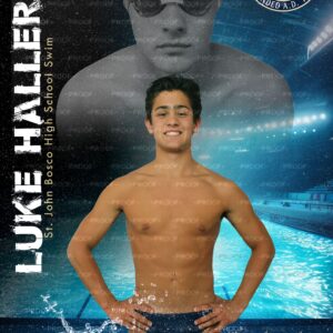 Luke Haller - 2026 Swim - Individual Photo 3 - A la Carte