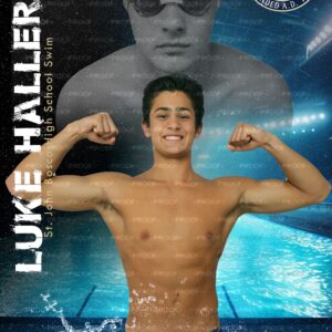 Luke Haller - 2026 Swim - Individual Photo 8 - A la Carte